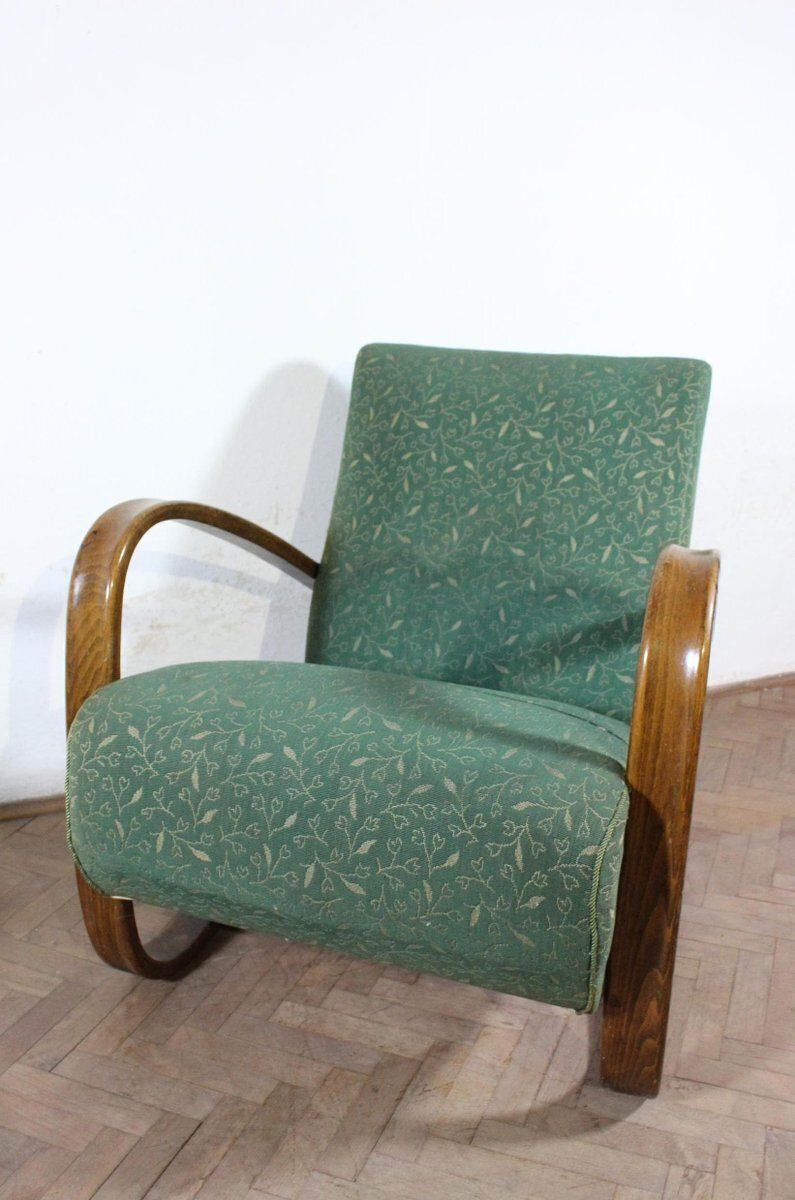 H 2269 Lounge Chair By Jindrich Halabala, 1930s photo for sale