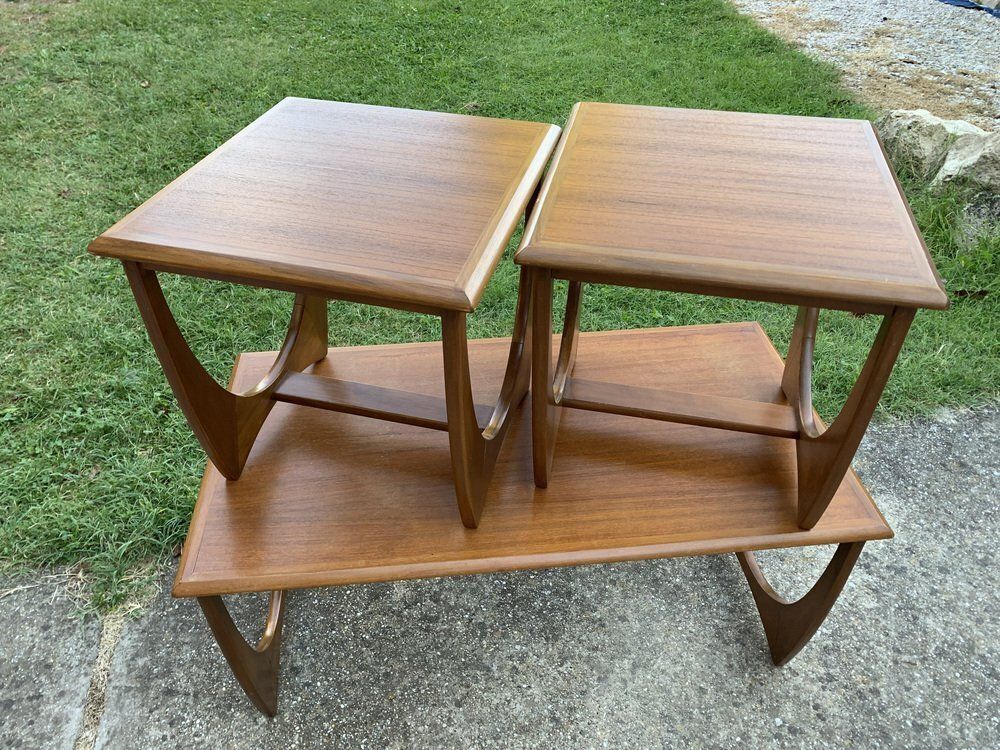 Mid Century Teak Nesting Tables By Victor Wilkins For G Plan, Uk, 1970s, Set Of 3 photo furniture