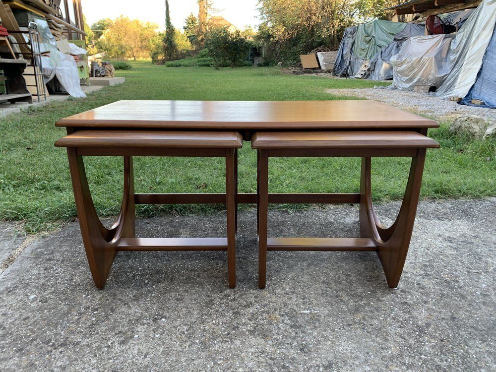 Mid Century Teak Nesting Tables By Victor Wilkins For G Plan, Uk, 1970s, Set Of 3 photo Furniture