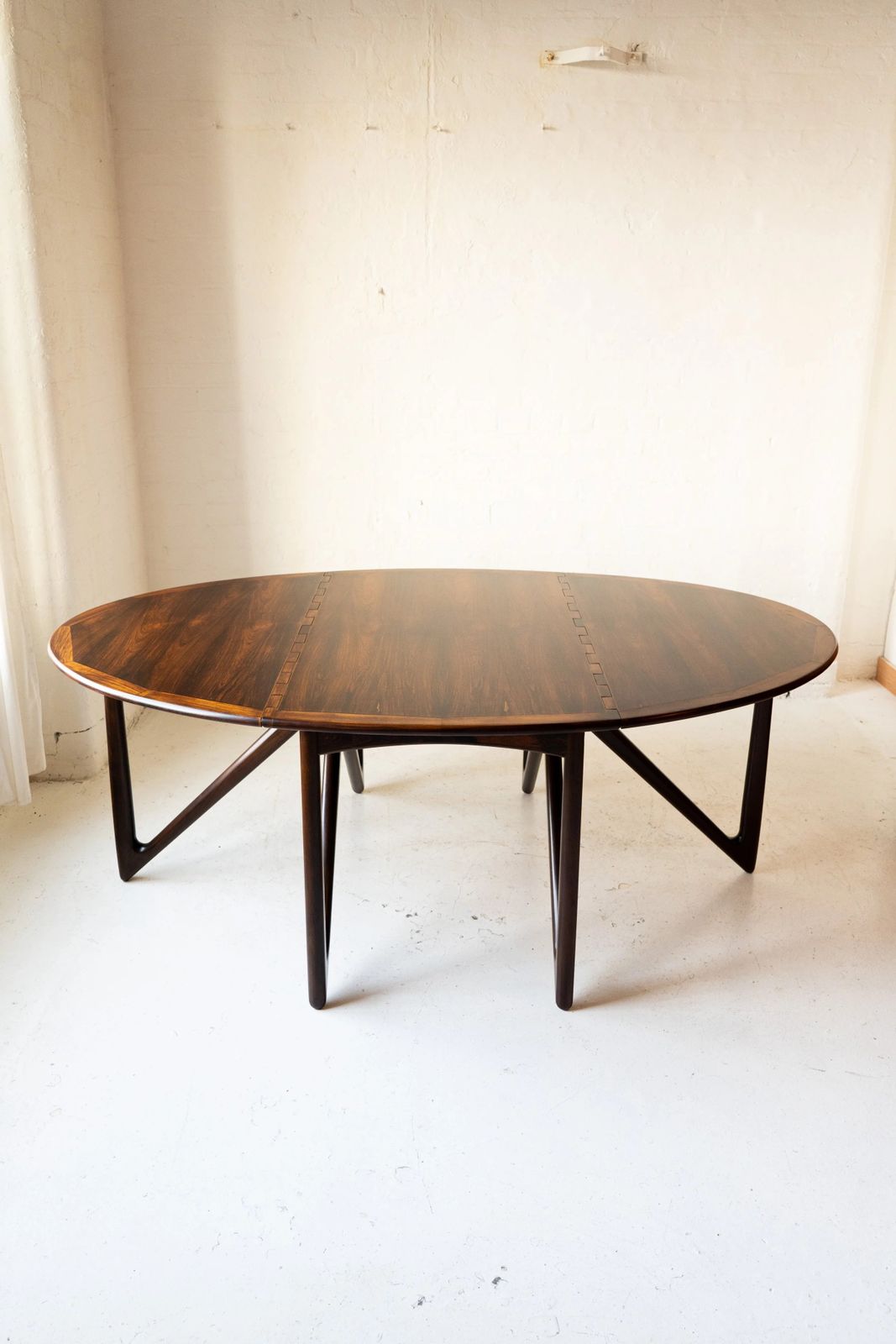 Rosewood Gate Leg Table By Niels Koefoed photo furniture