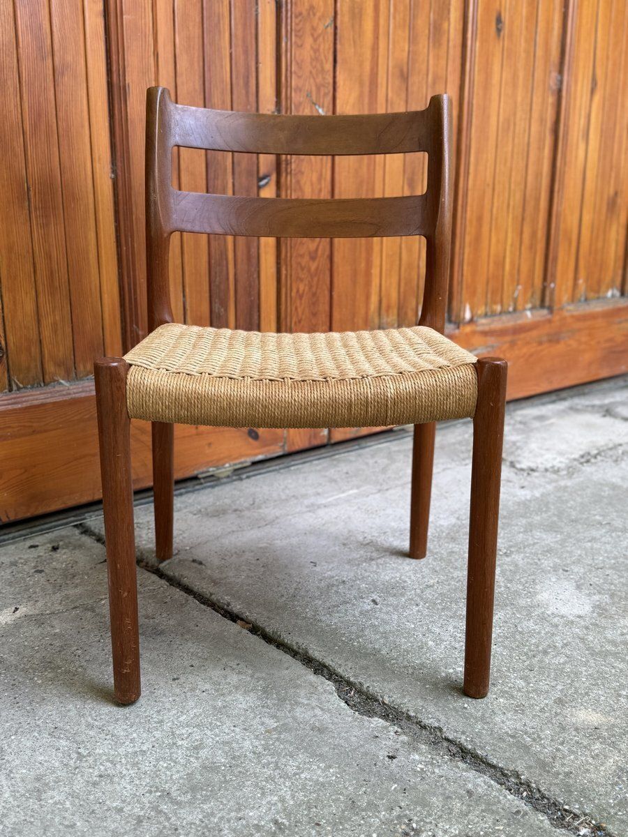 Mid Century Danish Chairs By Niels O. Møller For J.L. Møllers, 1960s, Set Of 6 photo for sale
