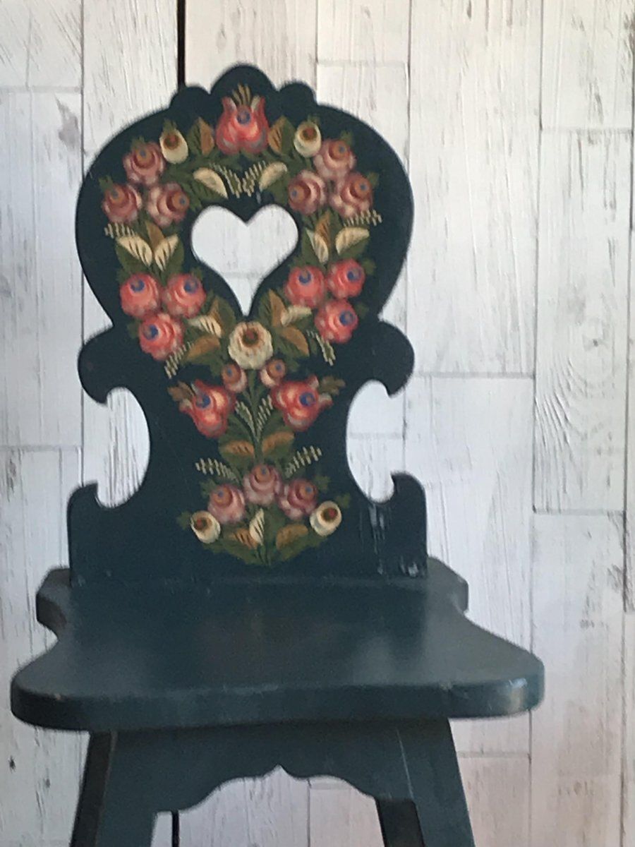 photo furniture Vintage Wooden Side Chairs, 1920s, Set Of 3