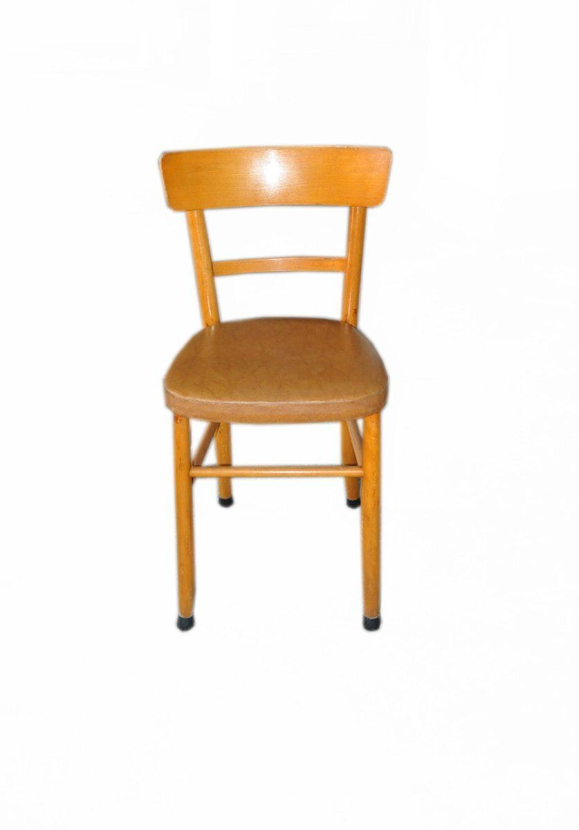 Hungarian Leatherette Dining Chair, 1960s