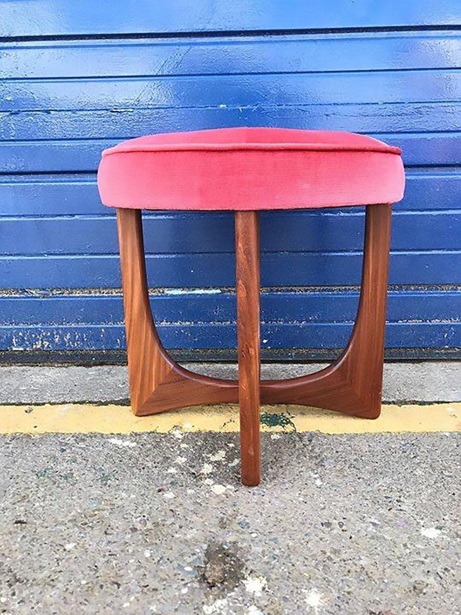 Mid Century Danish Teak Ottoman By Kofod Larsen For G Plan, 1960s