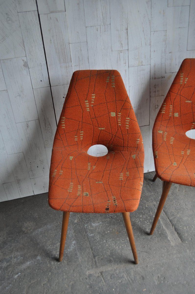photo furniture Set Of Hungarian Erika Chairs By Judit Burián For Szkiv, 1959
