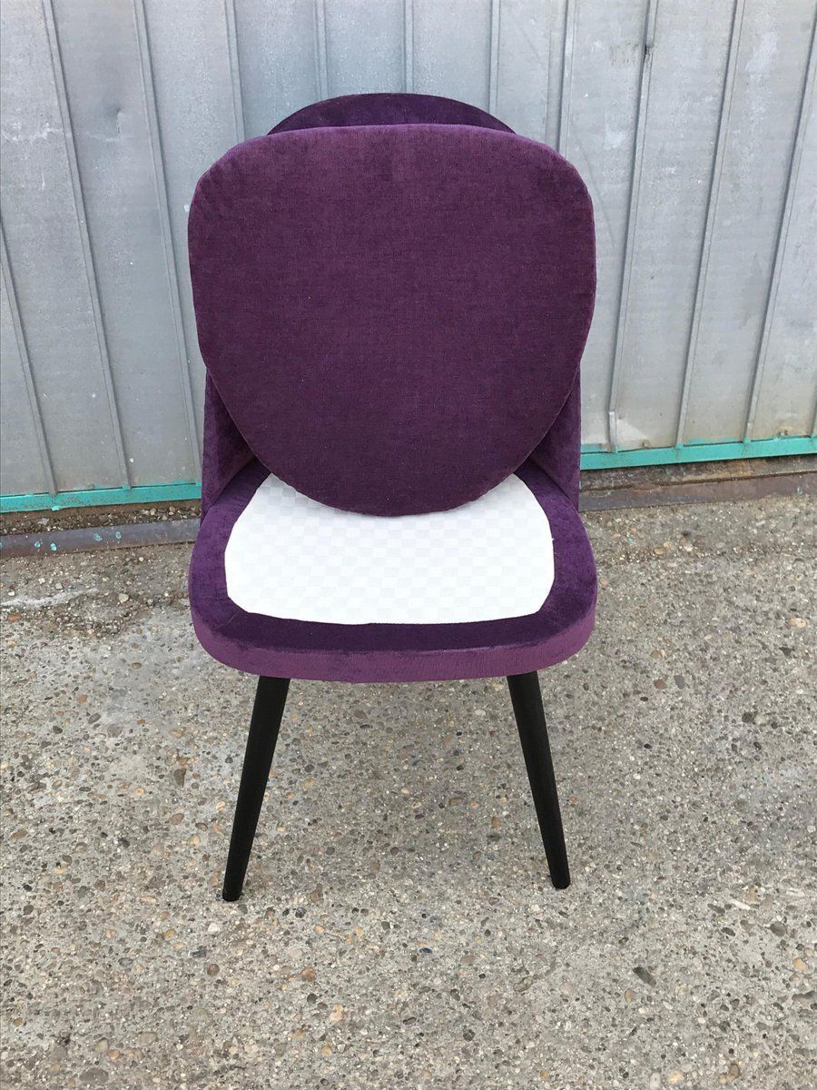 Set Of Mid Century Dining Chairs By Antonín šuman For Tatra Nábytok, 1960s photo vinterior