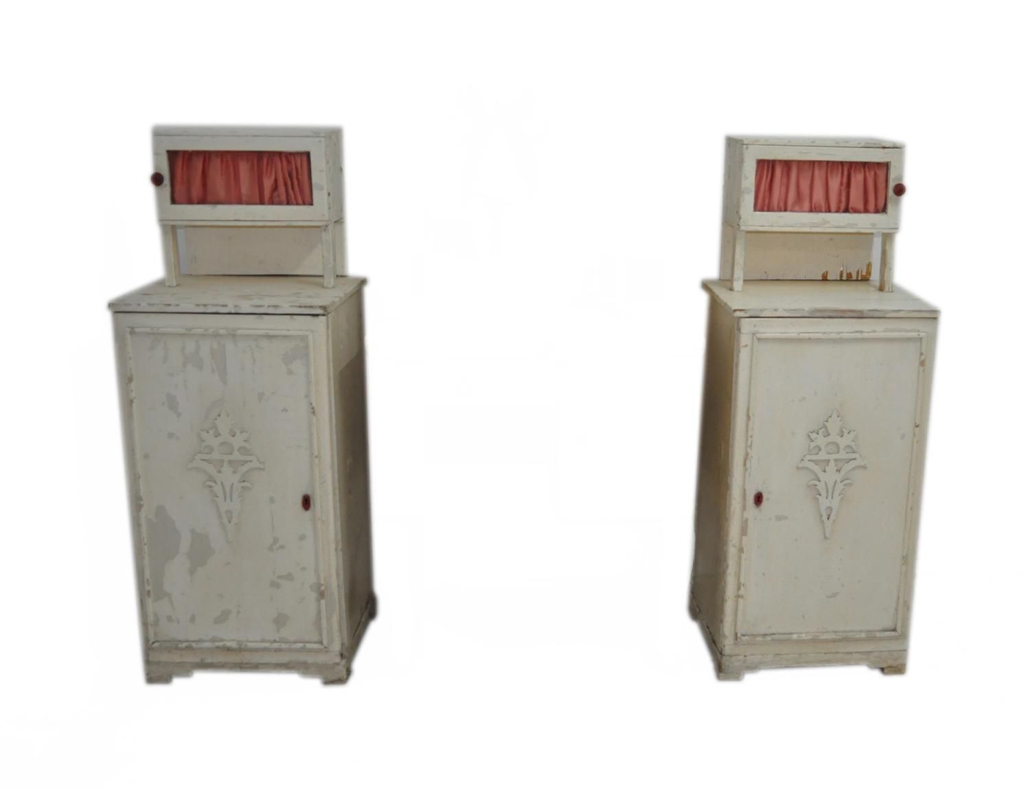 Antique Hungarian Nightstands, Set Of 2 photo 1064.0