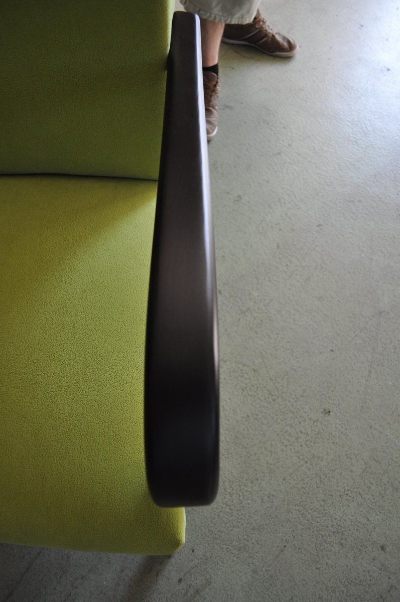 Art Deco Green Armchair, 1920s photo Furniture