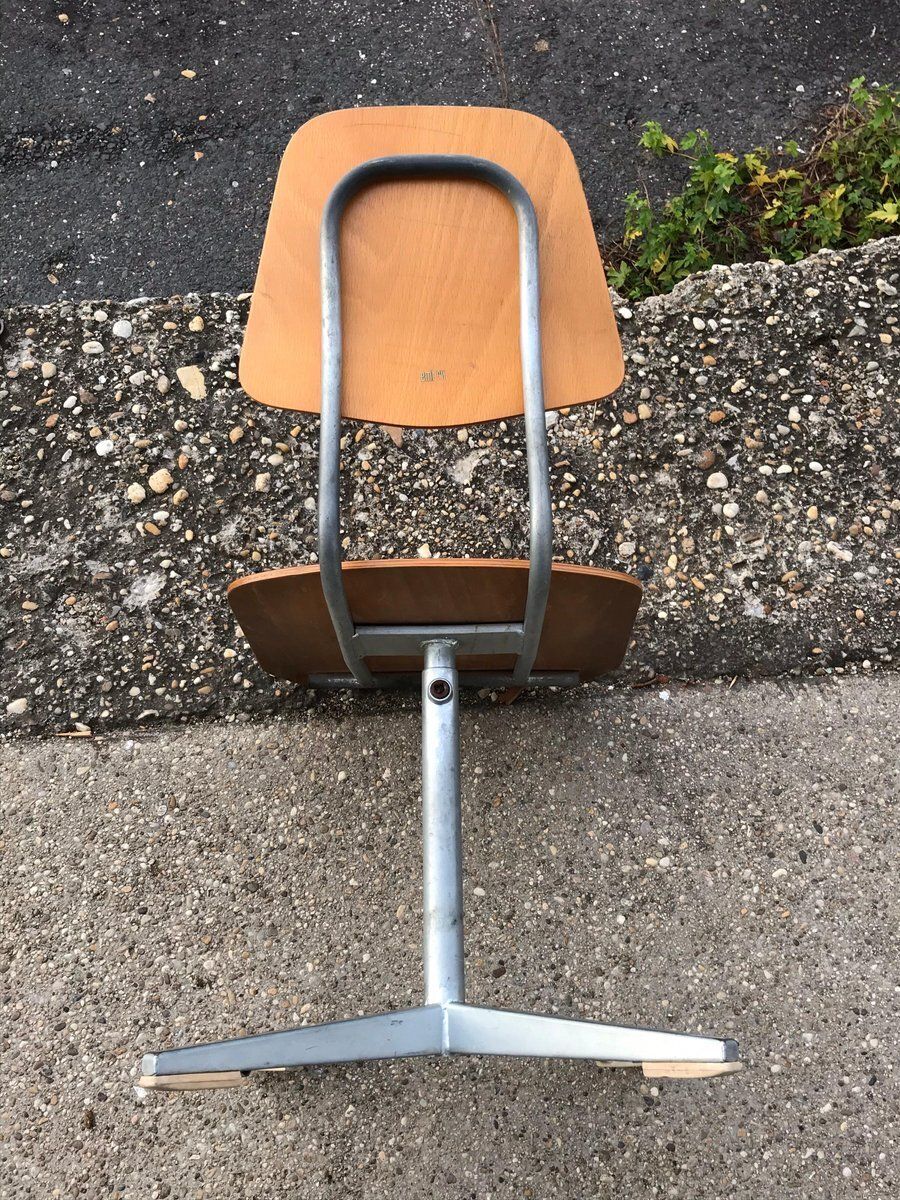 Swiss School Chairs From Embru, 1960s, Set Of 3 photo 1008.0