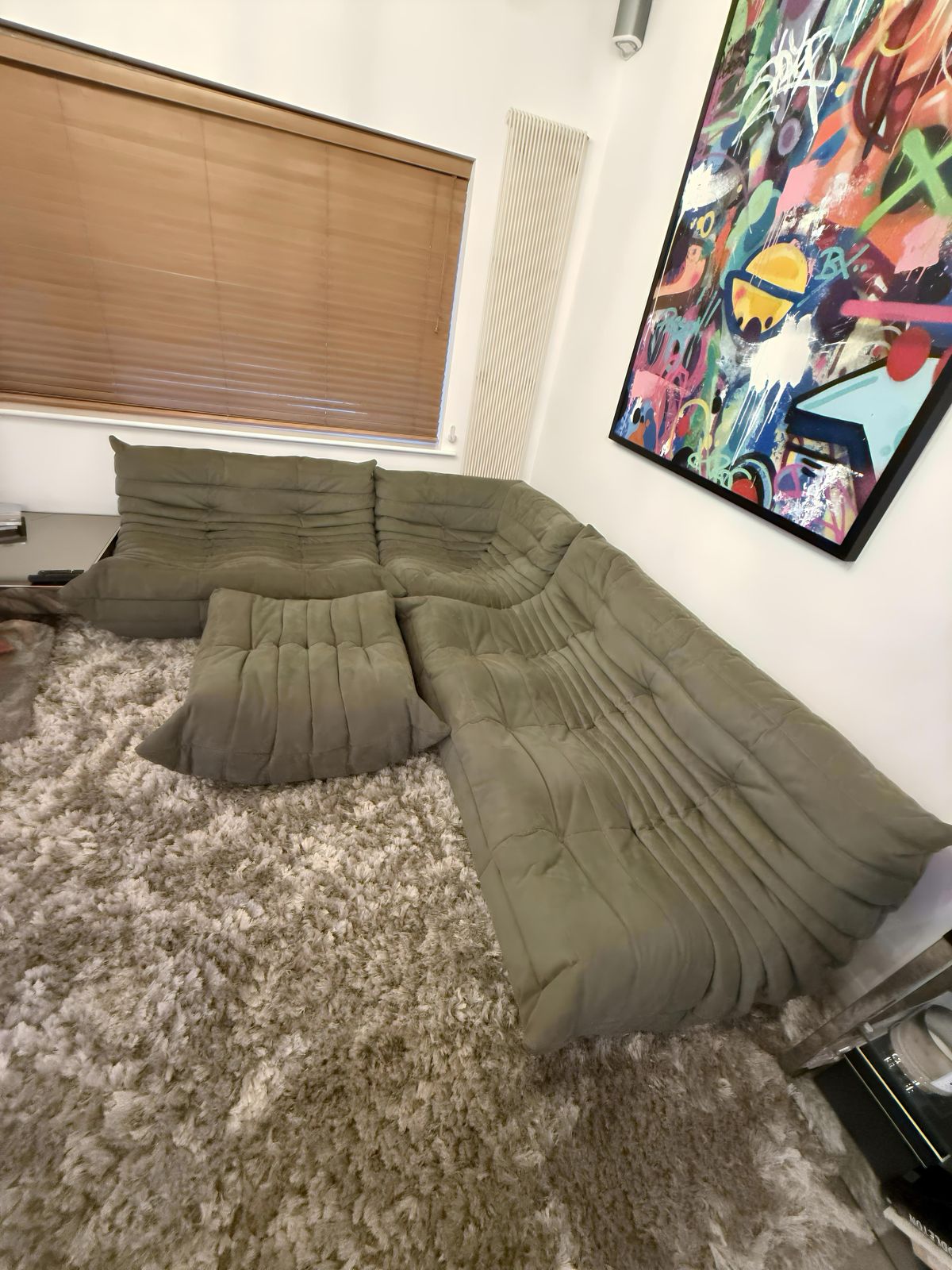 Ligne Roset Togo Modular Sofa Set photo for sale