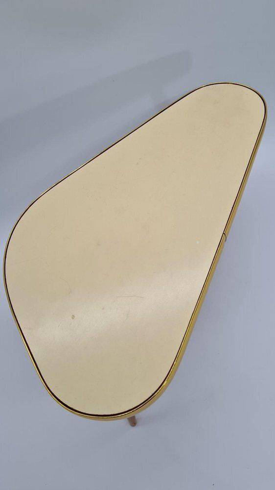 photo furniture Vintage Kidney Shaped Coffee Table, 1960s