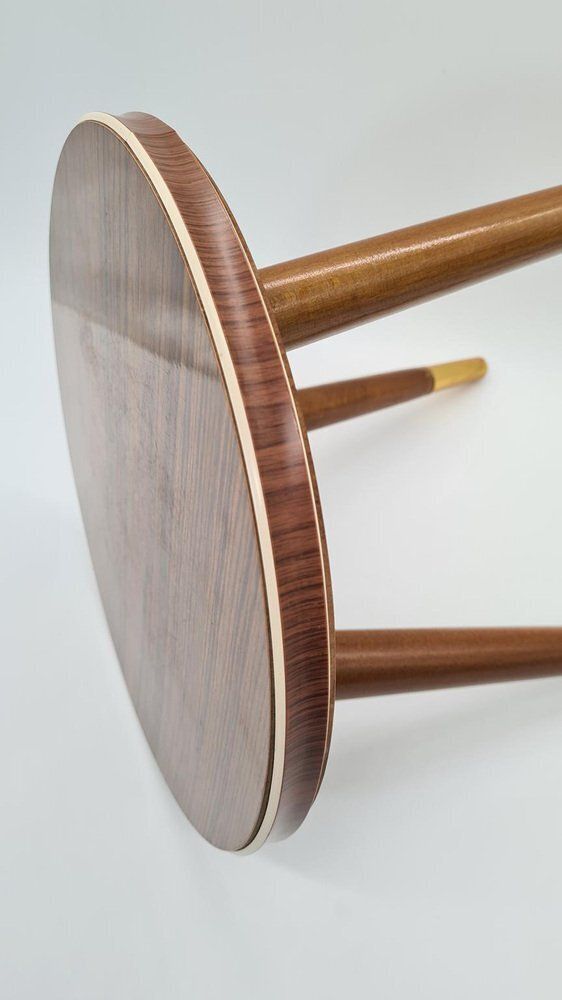 Rockabilly Side Table In Laminated Wood, Germany, 1970s photo buy