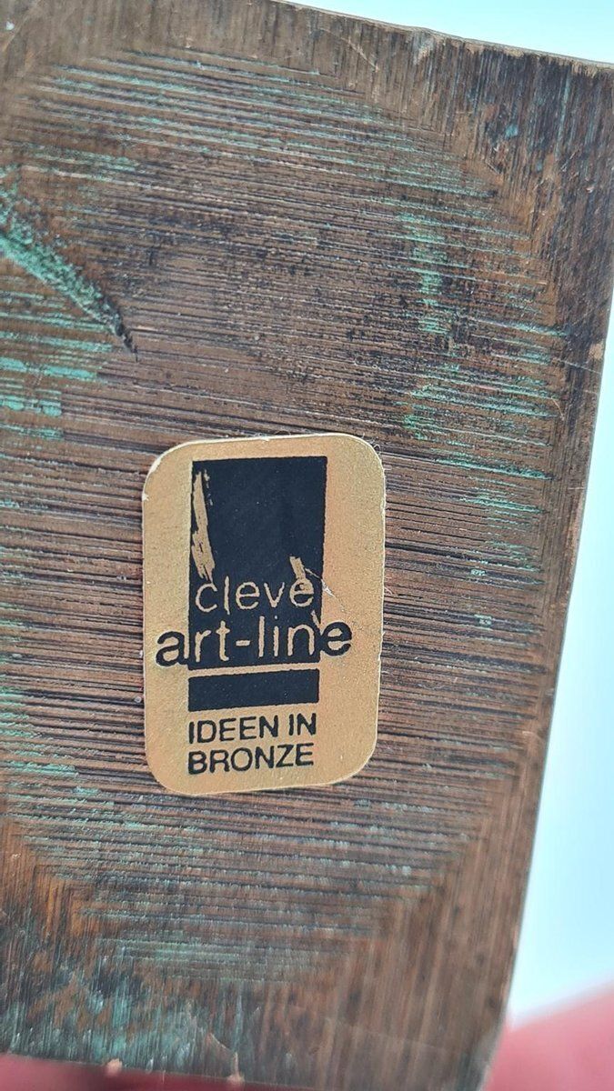 Art Ideen Bronze Figurine From Cleve Art Line, 1980s, Bronze photo