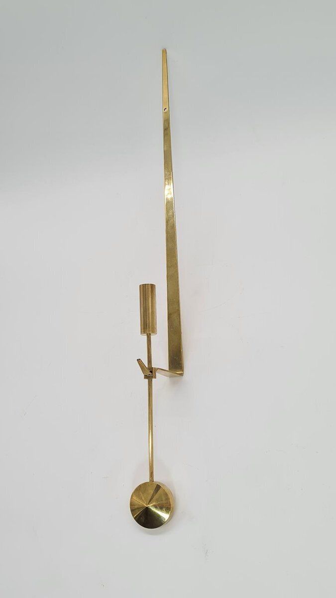 Skulutna Wall Sconce In Brass By Pierre Forssell, 1960s photo Lighting