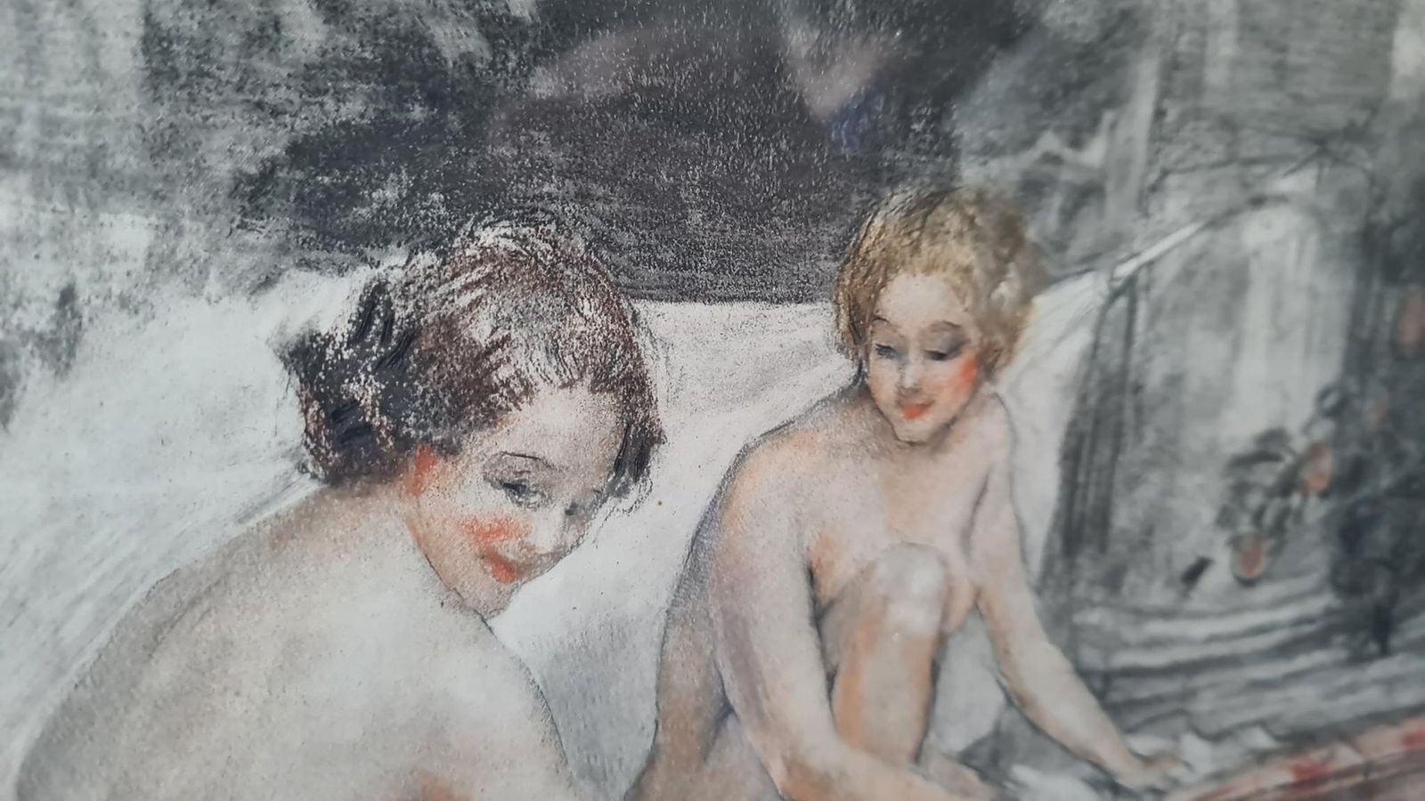 Albert Calbet, 1910, Lithographs, Set Of 2 photo 612.0