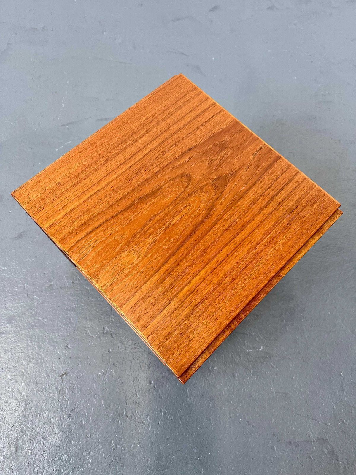 Vintage Model 33 'Cube' Nest Of Tables Teak By Kai Kristiansen. G Plan. Wegner. Vodder photo 727.0