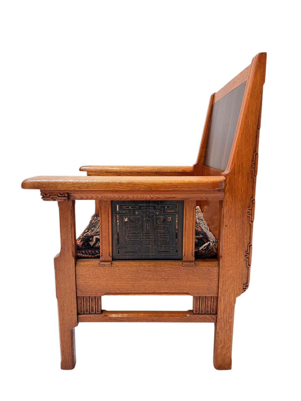 Arts & Crafts Art Nouveau Armchair By Carel Adolph Lion Cachet, 1900s photo 2890.0