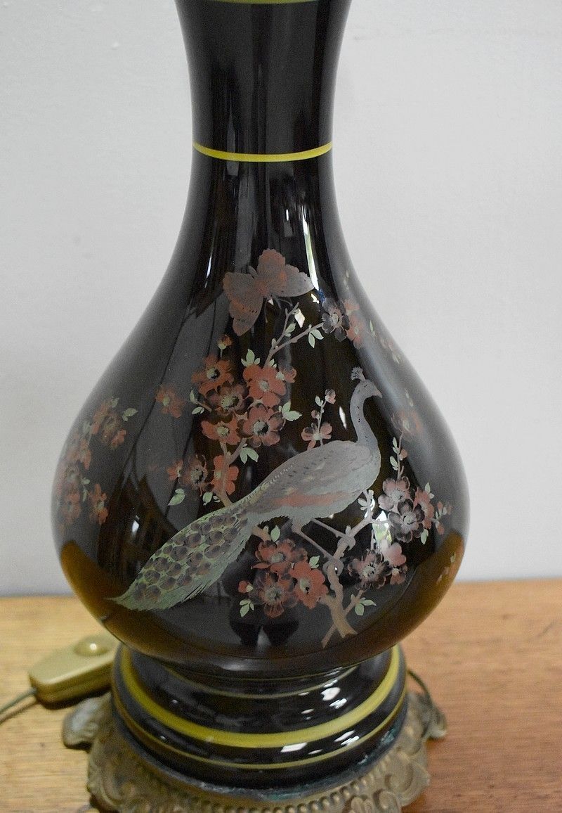 Electrified Oil Lamp, 20th Century photo buy