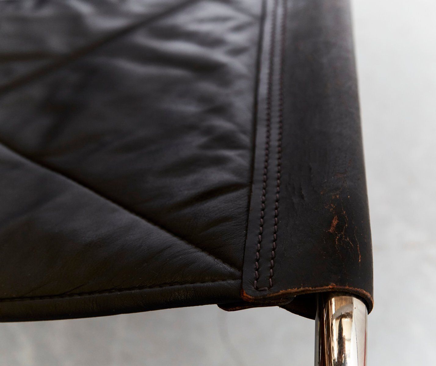 photo for sale Vintage He1106 Armchair & He1104 Footstool By Hans Eichenberger For Strässle, 1970s