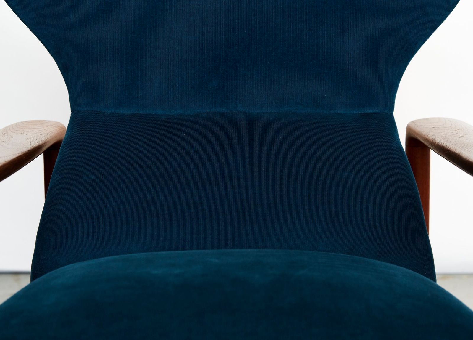 Furniture Rock Royal Armchair & Footstool By Sven Ivar Dysthe For Arnestad Bruk, 1960s photo