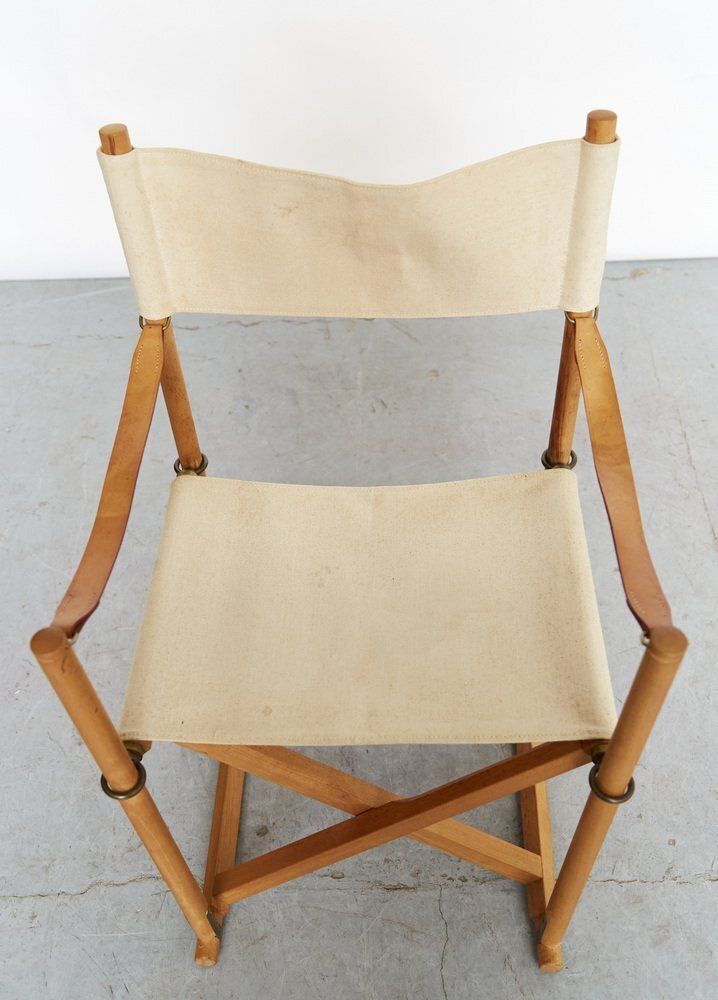 Mk 16 Folding Chair By Mogens Koch For Rud Rasmussen, 1970s photo for sale