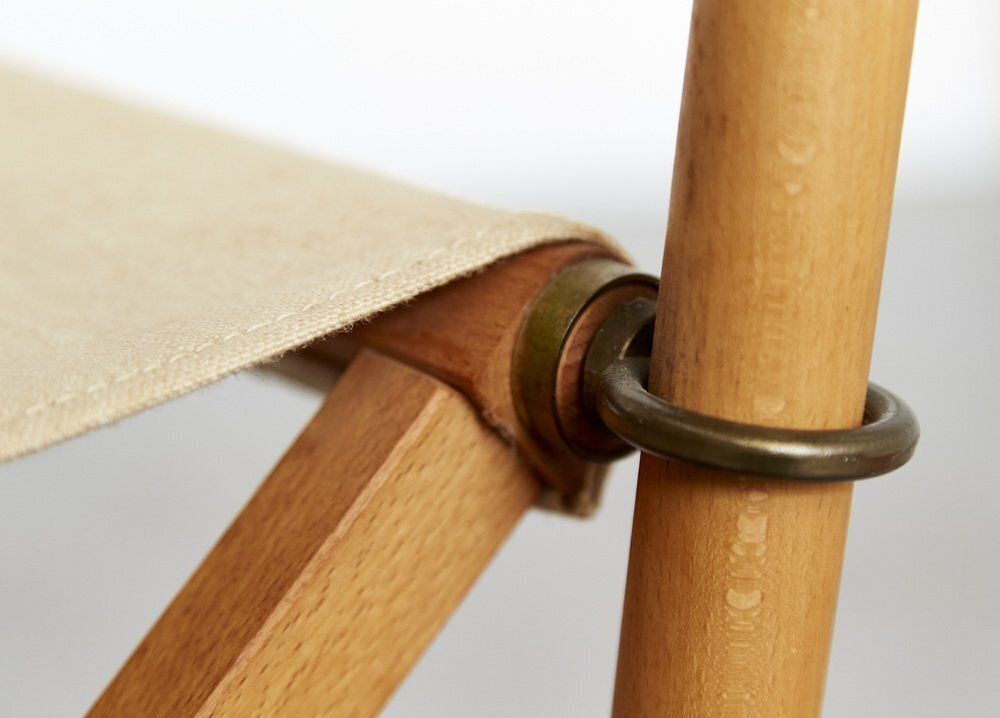 Mk 16 Folding Chair By Mogens Koch For Rud Rasmussen, 1970s photo Furniture