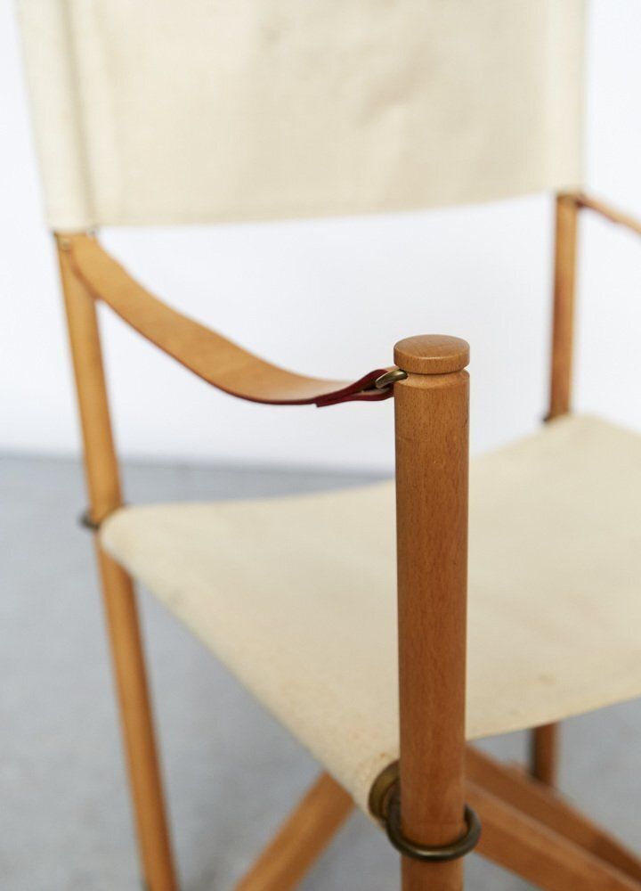 Mk 16 Folding Chair By Mogens Koch For Rud Rasmussen, 1970s photo vinterior