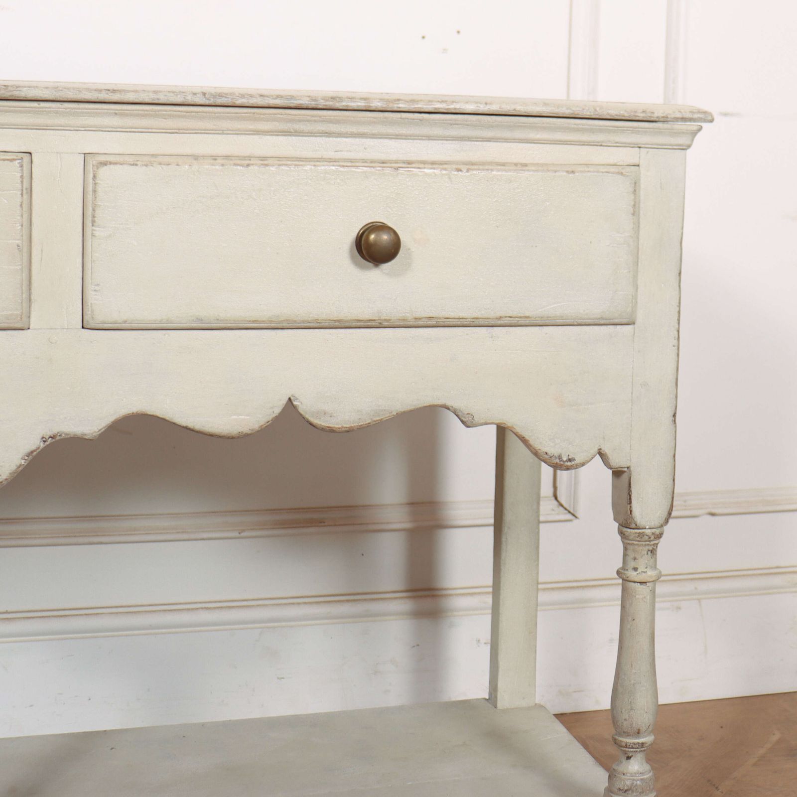 English Potboard Dresser Base, 1800s photo vinterior