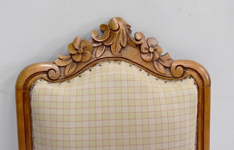 Voltaire Armchair Carved, Early 20th Century photo furniture