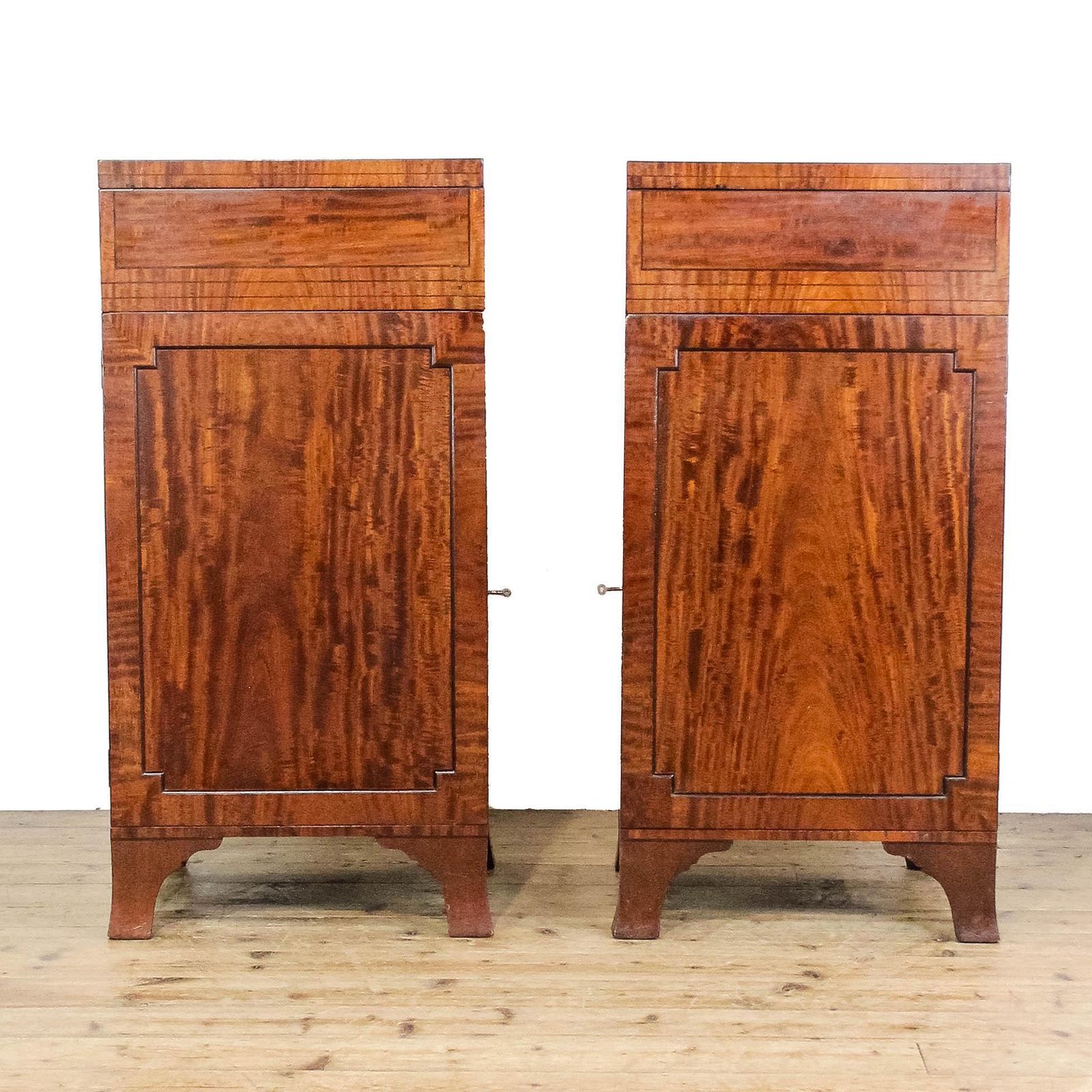Antique Pair Of 19th Century Mahogany Side Cabinets | Antique Mahogany Cupboard | Mahogany Furniture photo furniture