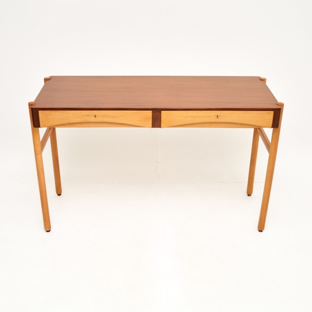 Vintage Swedish Walnut Desk By Bertil Fridhagen photo furniture