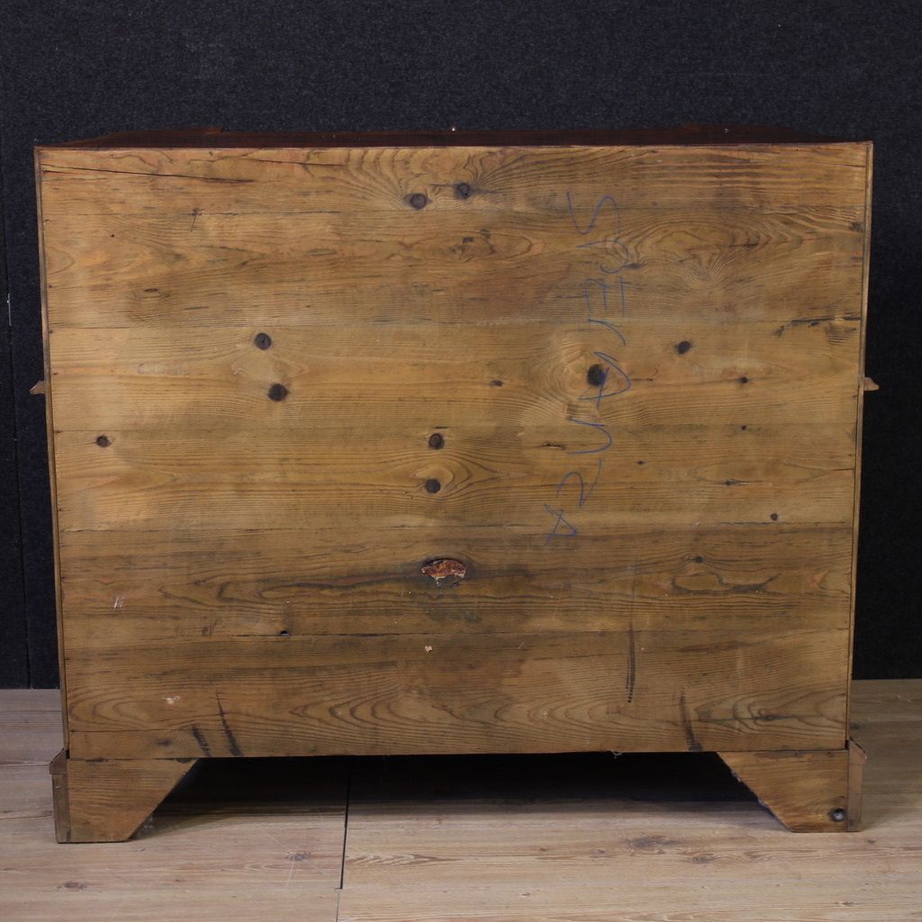 Venetian Bureau In Walnut Wood From The 20th Century photo vinterior
