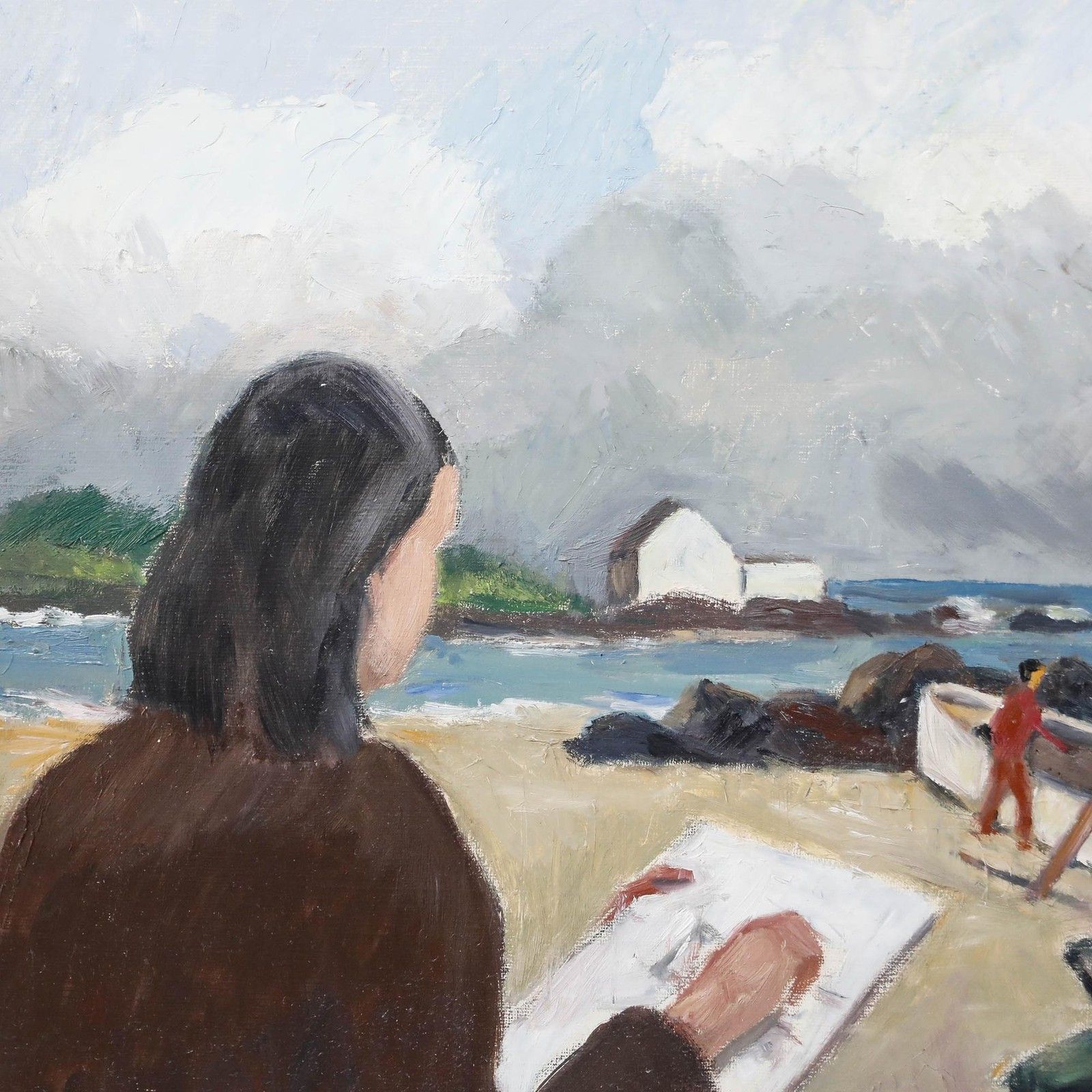 Georges Joubin (1888 1983) 20th Century Oil, En Plein Air photo 325.0