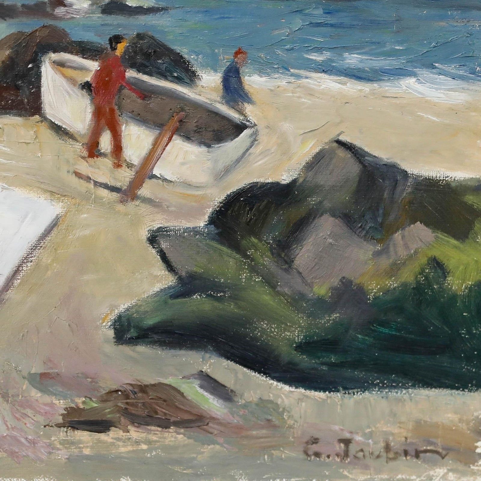 Georges Joubin (1888 1983) 20th Century Oil, En Plein Air photo buy