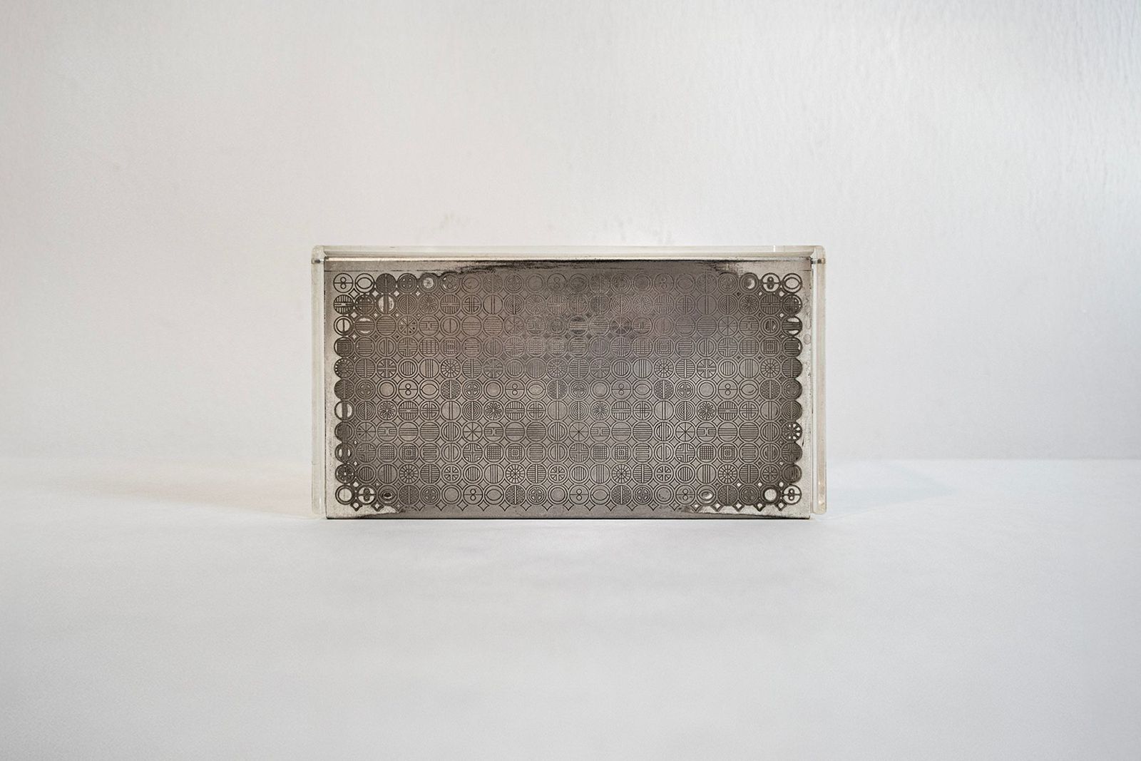 Vintage German Box With Silver Plated Lid From Wmf, 1950 photo Home Decor