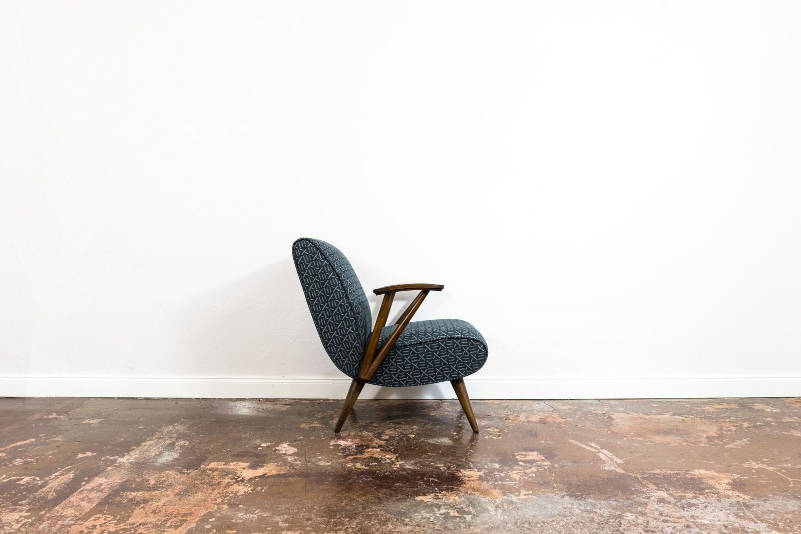 Mid Century Armchair "300 110" By Gfm, Poland, 1960s photo buy