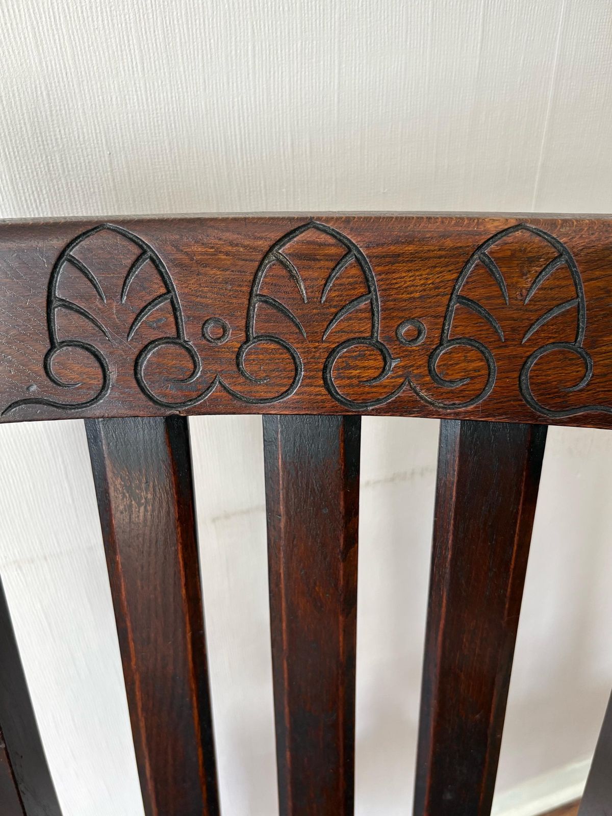Antique C1910 Mahogany Hall Seat/Bedroom Fireside Chair photo for sale