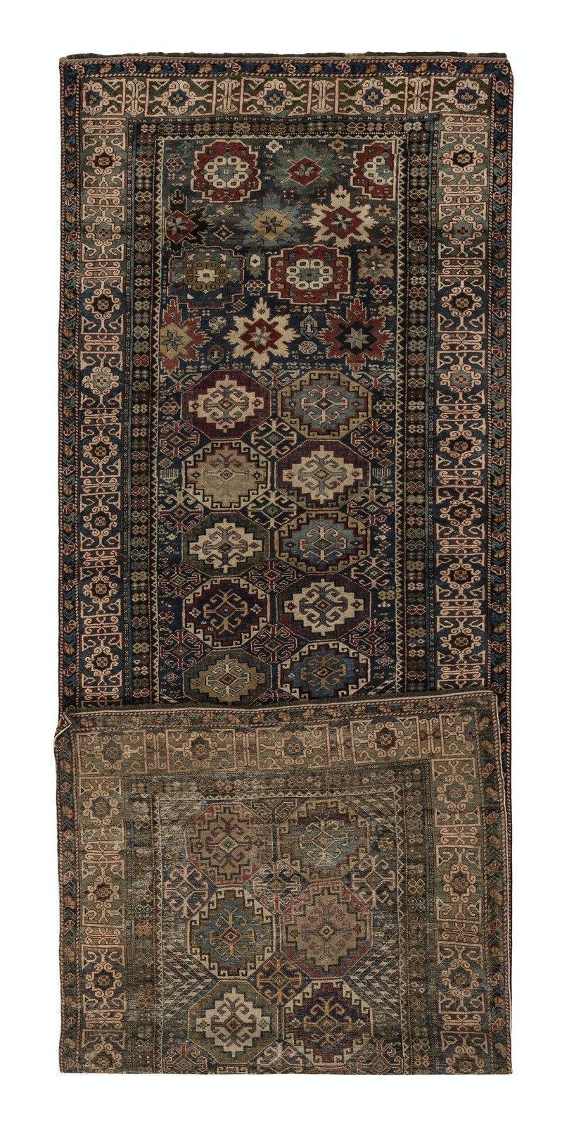 3.8x11.6 Ft Antique Shirvan Runner Rug, East Caucasus, Circa 1860 photo Textiles