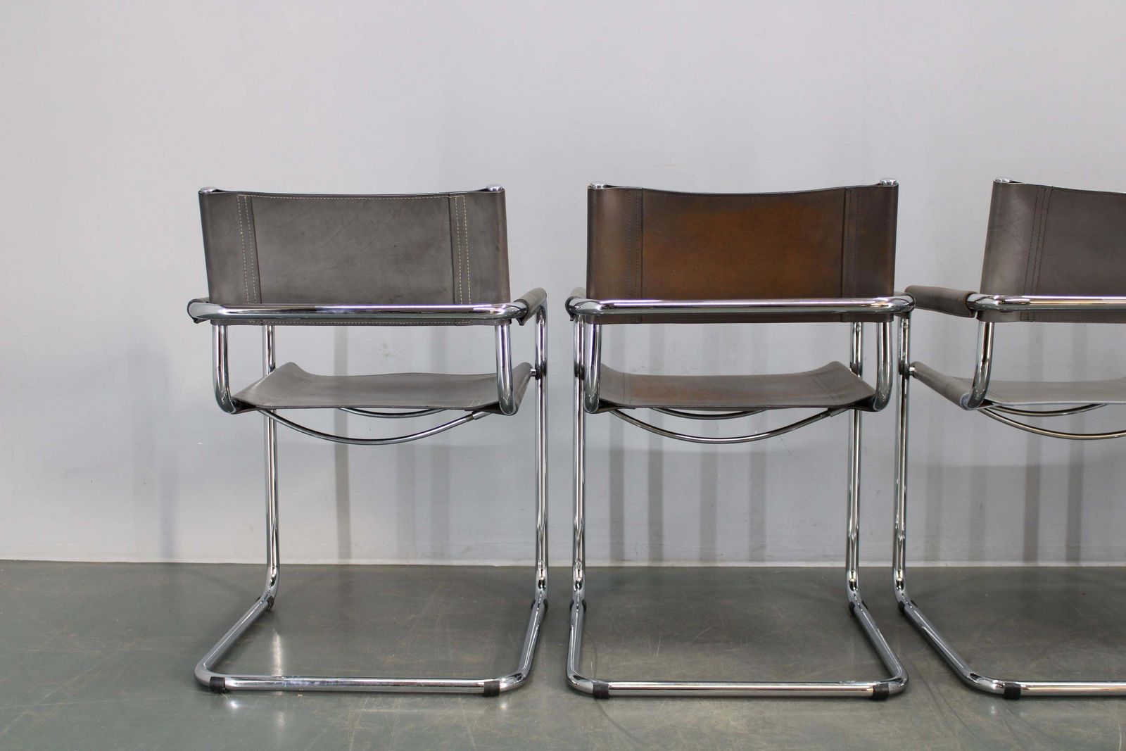Set Of Four Bauhaus Cantilever Armchairs By Mart Stam, Italy photo 1717.0