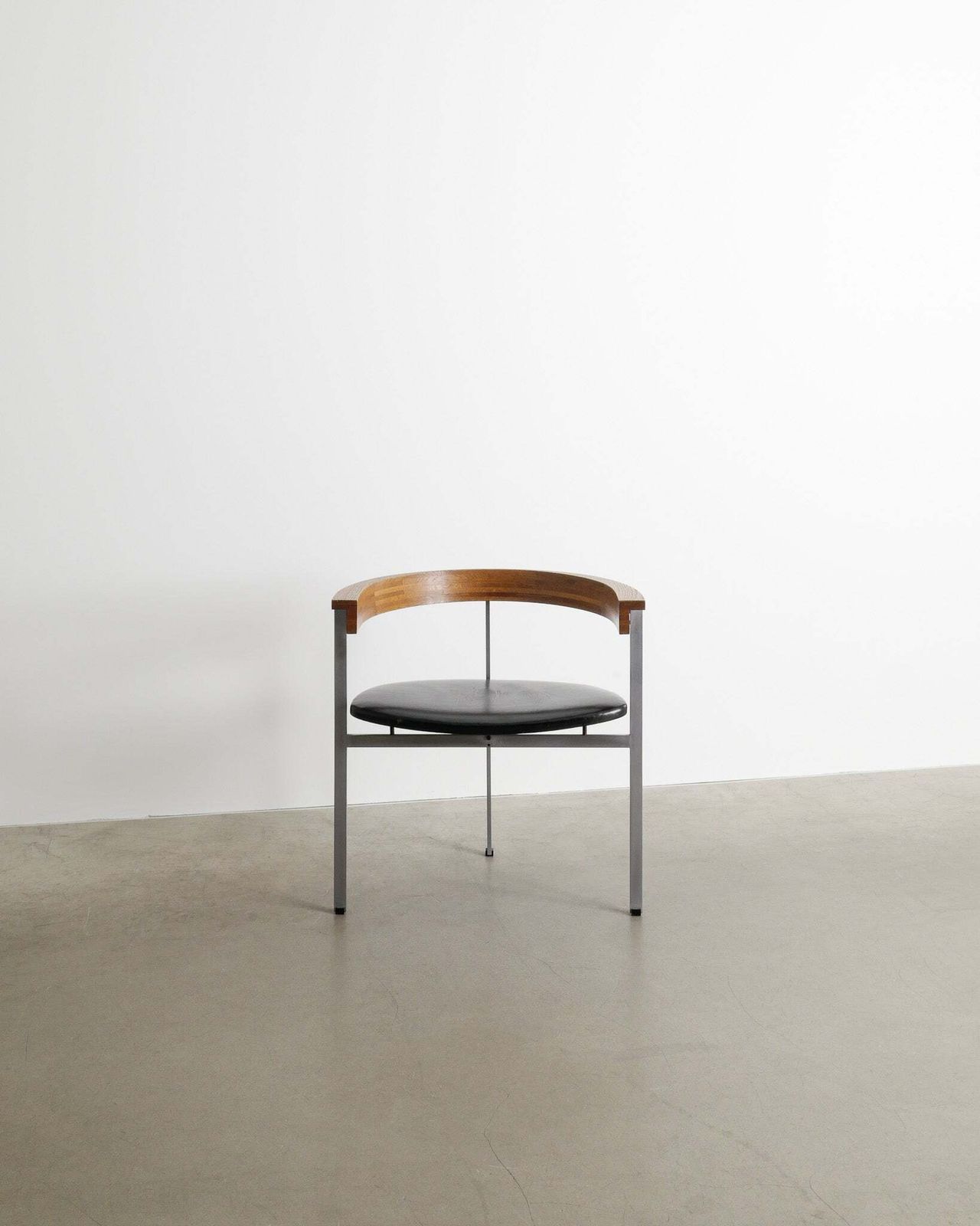 Danish Mid Century Poul Kjaerholm "Pk11" Wooden Leather Office Armchair By E. Kold, 1960s photo 8000.0