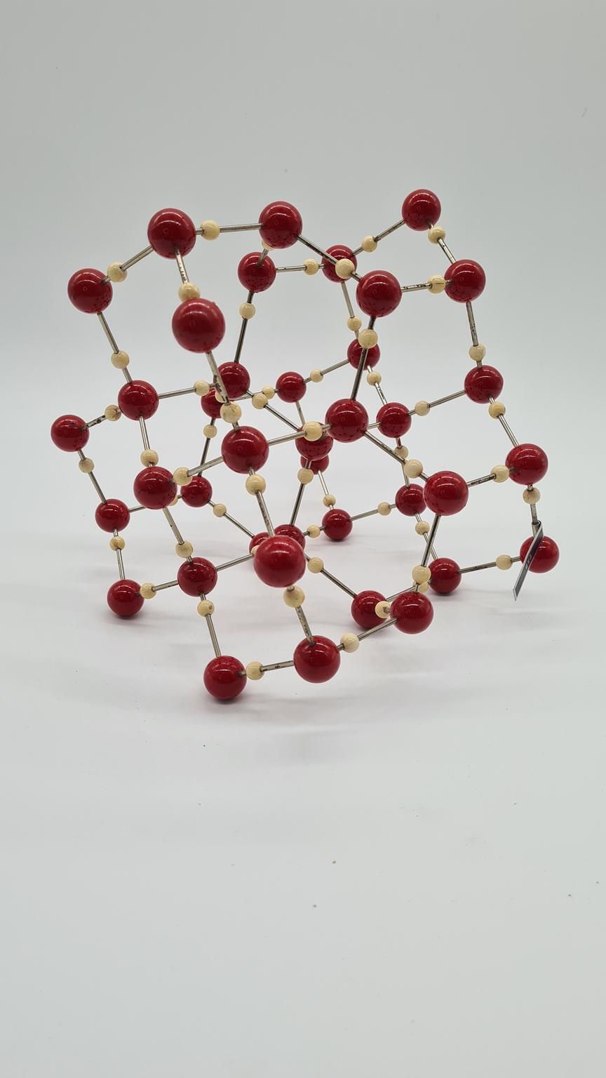 Molecular Model Of Ice Crystal, Vintage, Mid Century, Czechoslovakia, 1950s. photo for sale