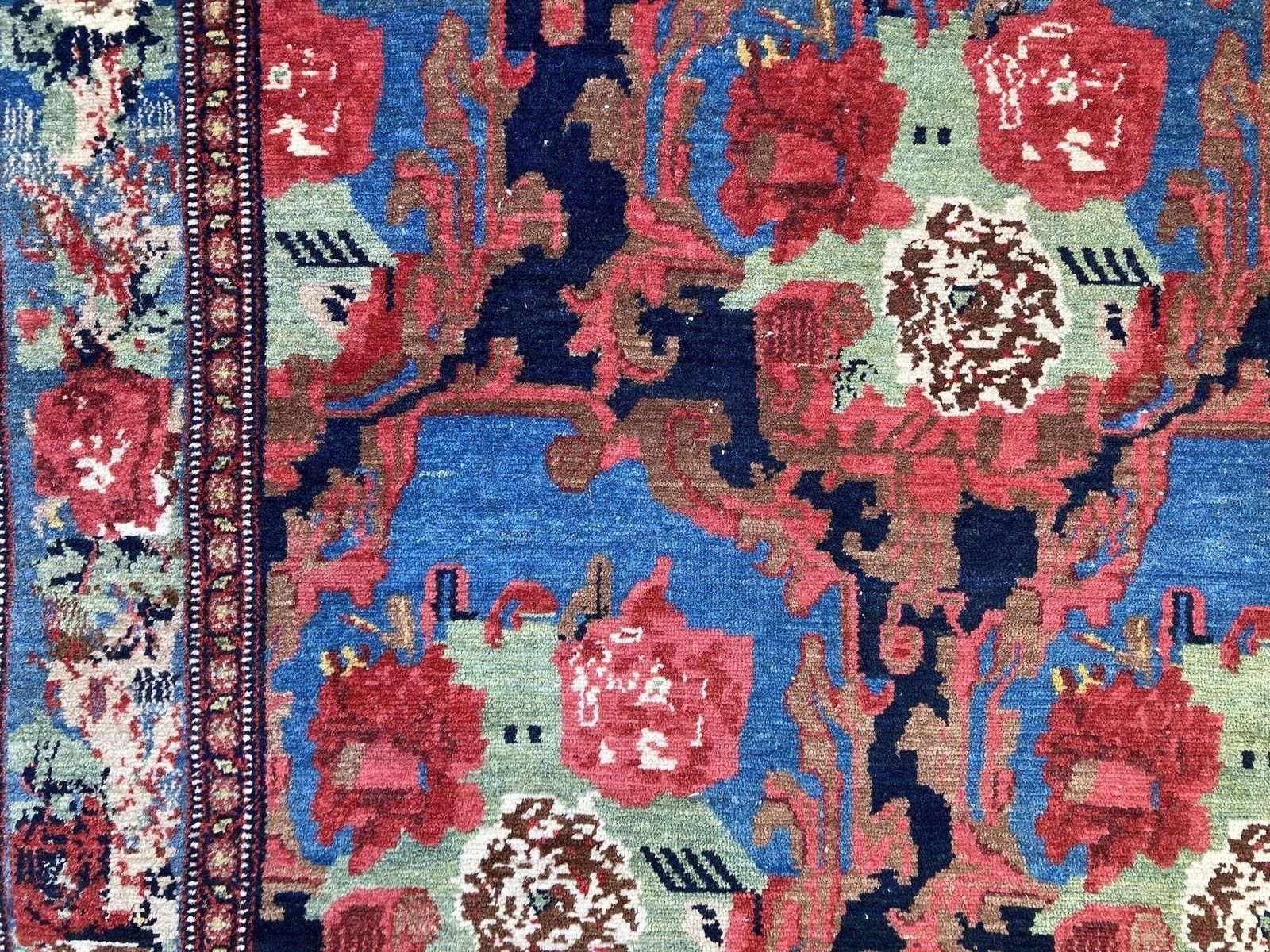 Textiles Antique Senneh Rug 1.82m X 1.38m photo