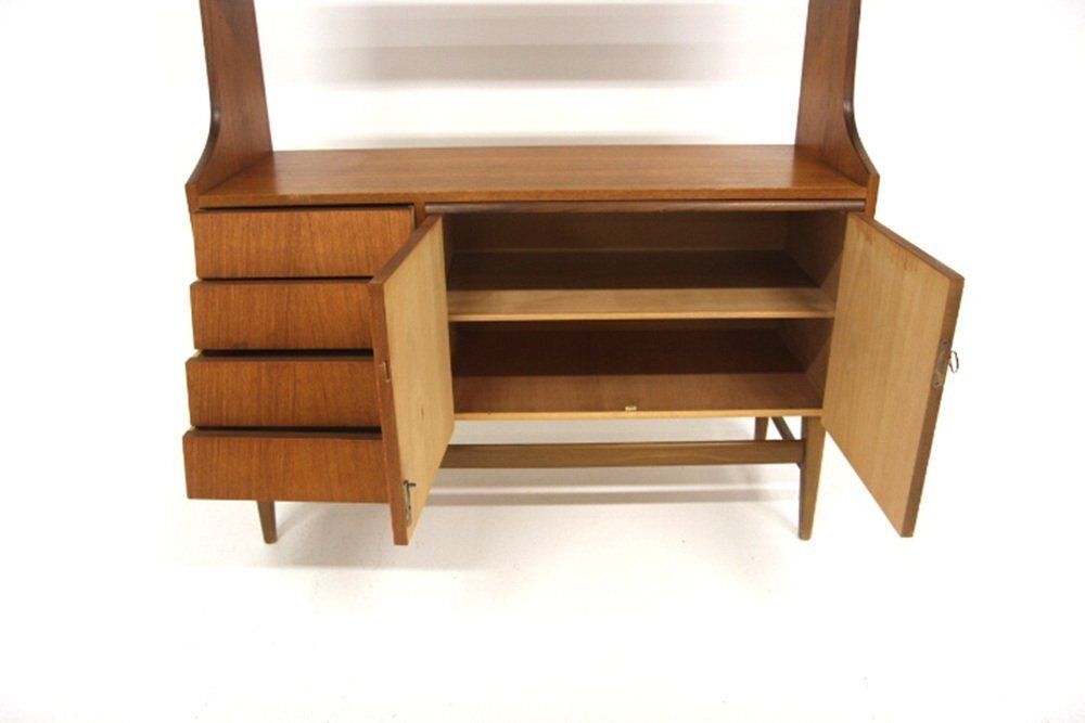 Vintage Scandinavian Teak Secretaire, 1960 photo Furniture