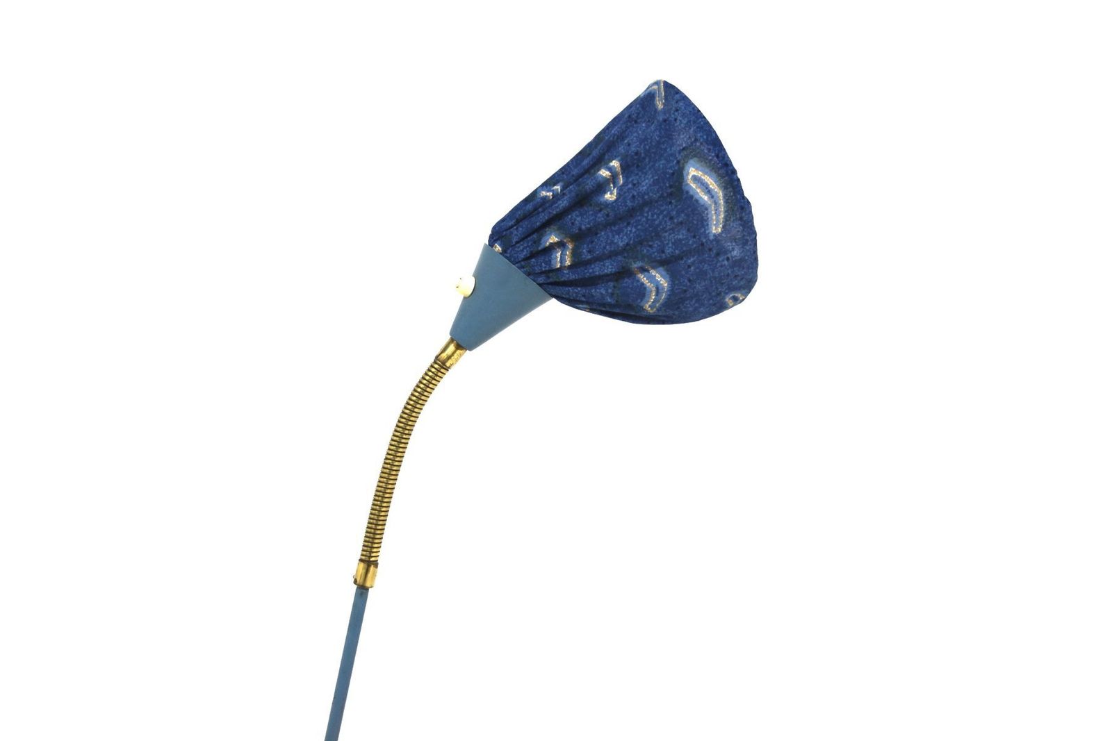 Scandinavian Tripod Metal Floor Lamp, Sweden, 1950s photo for sale