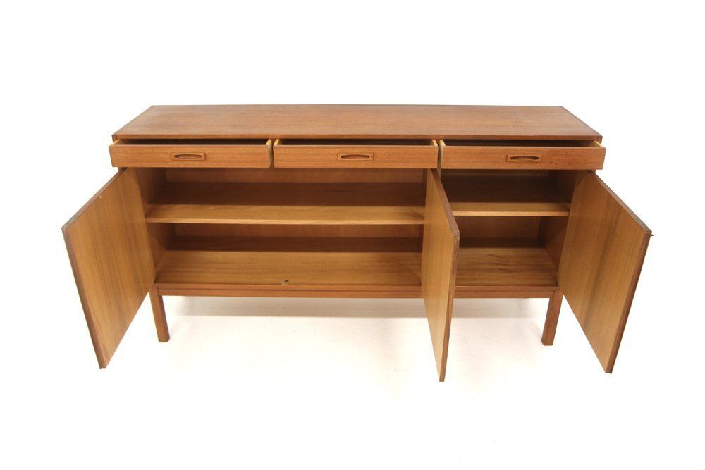 Scandinavian Teak Sideboard, Sweden, 1960s photo Furniture