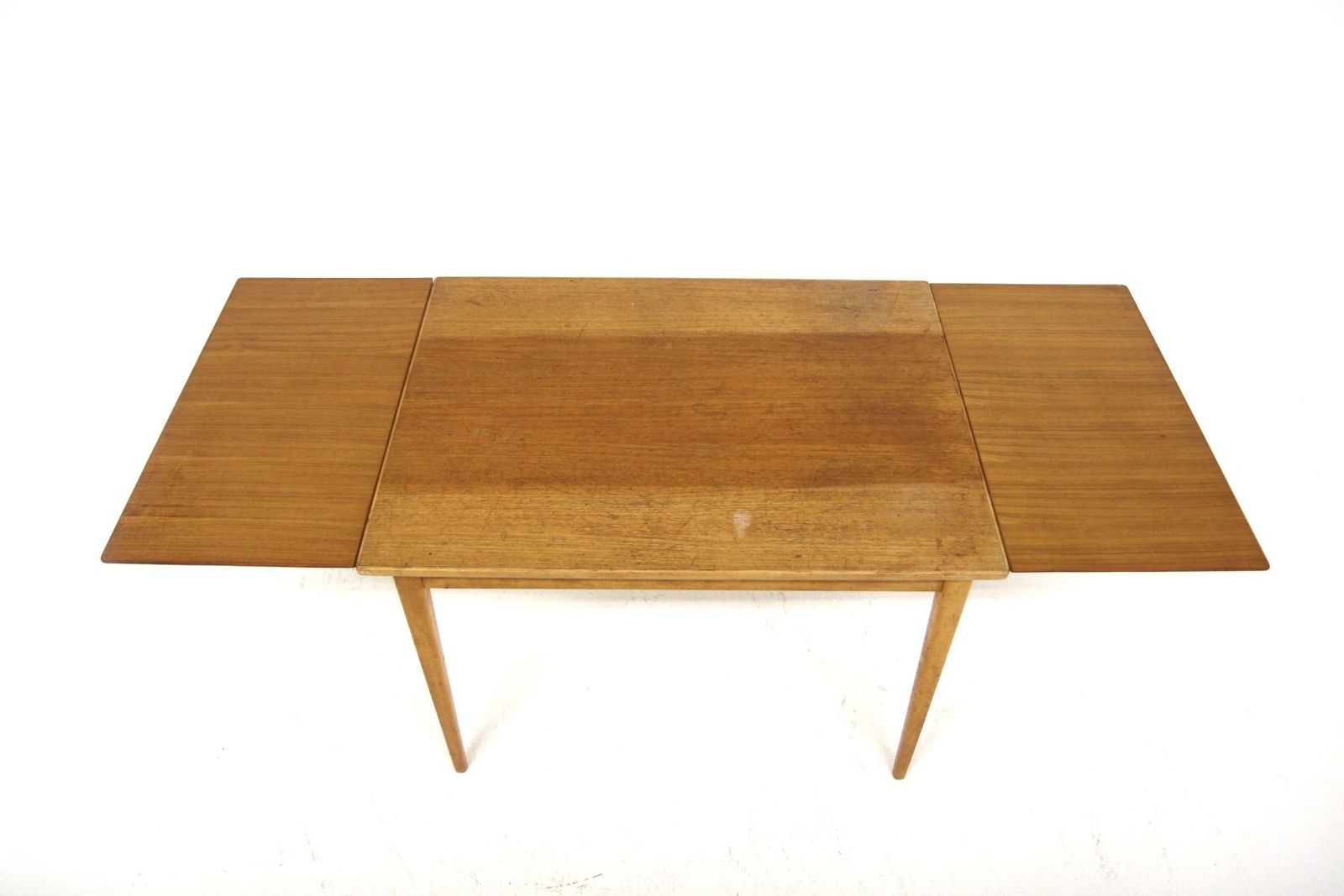 Vintage Teak Dining Table, Sweden, 1960 photo Furniture