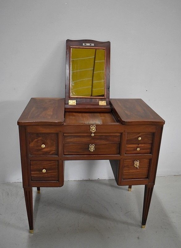 Dresser Louis XVI For Men In Mahogany 18th Century photo furniture