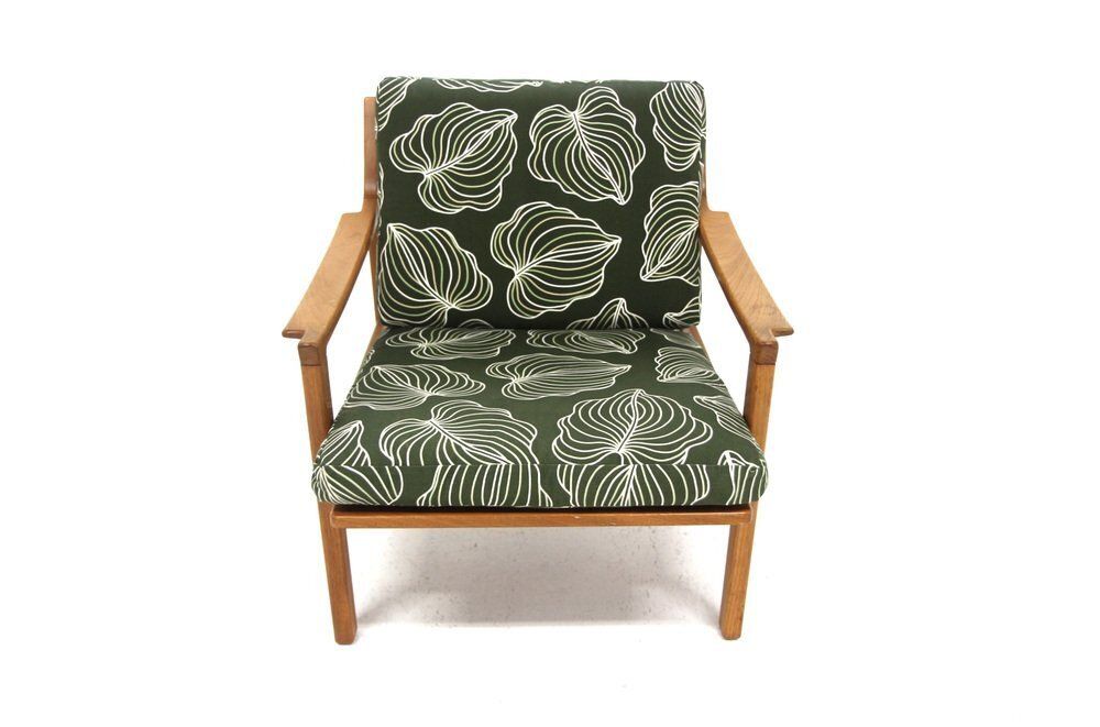 Tibro Armchair In Teak By Eric Wørtz For Mobel Ikea, Sweden, 1940s photo for sale