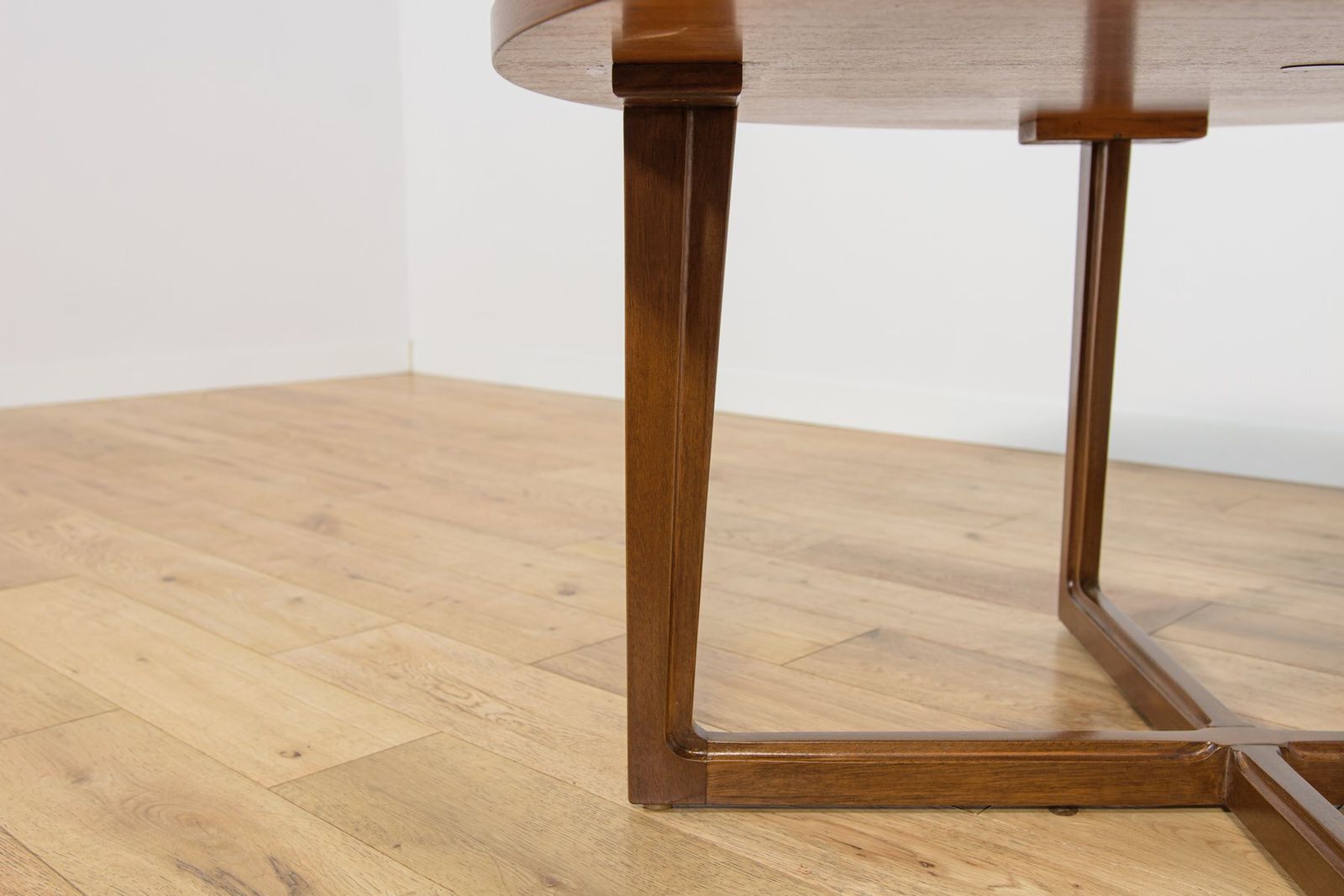 photo furniture Mid Century Round Teak Coffee Table From Remploy, United Kingdom, 1970s