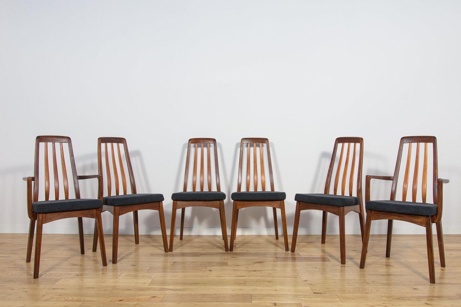 Mid Century Teak Dining Chairs, United Kingdom, 1960s, Set Of 6 photo furniture
